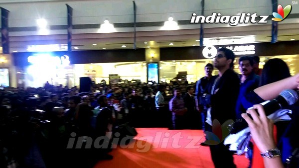 Allu Arjun At Lulu Mall In Kerala For Son Of Satyamurthy Promotions