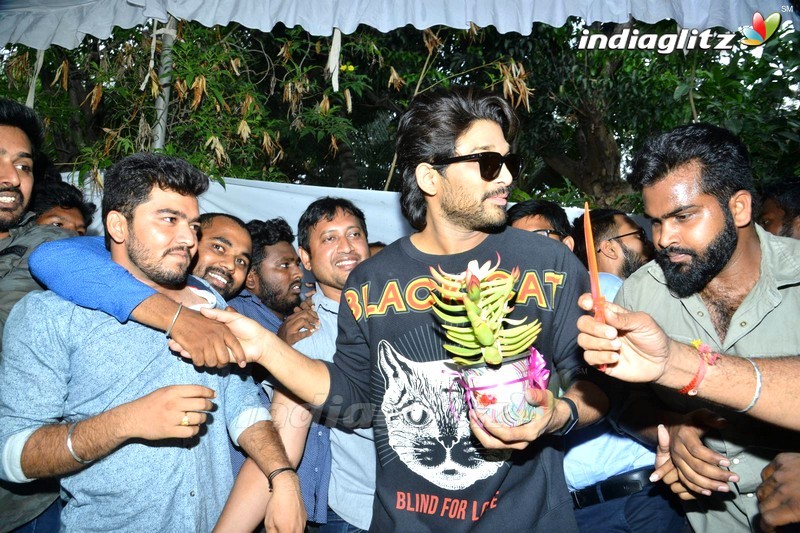 Allu Arjun Birthday Celebrations