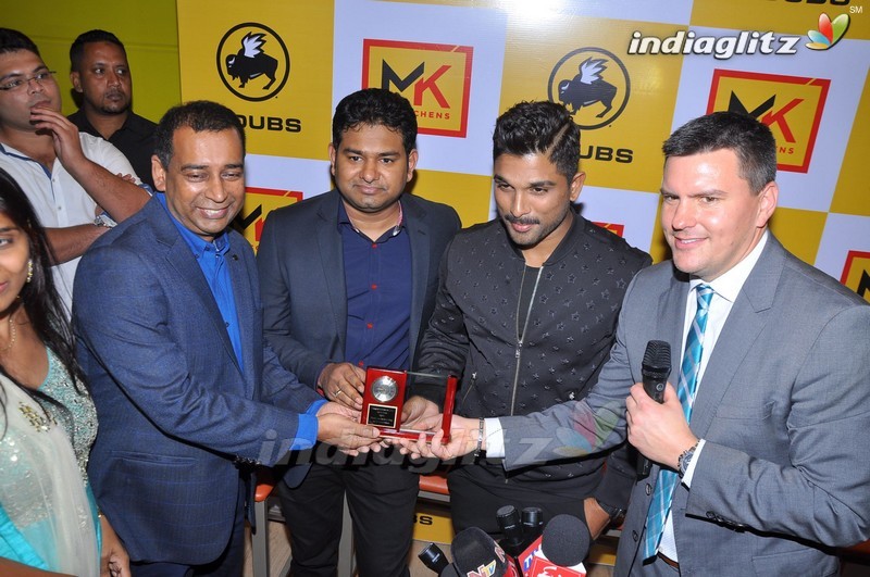 Allu Arjun Launches Buffalo Wild Wings Restaurant