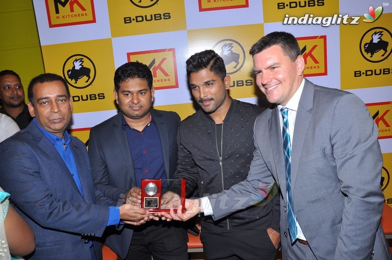 Allu Arjun Launches Buffalo Wild Wings Restaurant