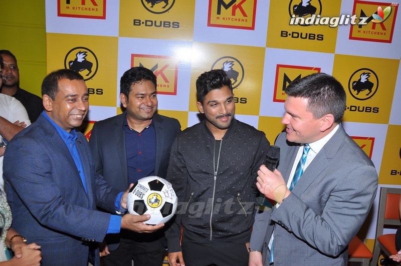 Allu Arjun Launches Buffalo Wild Wings Restaurant