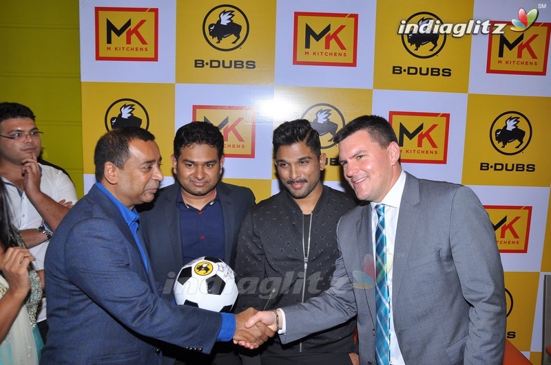 Allu Arjun Launches Buffalo Wild Wings Restaurant