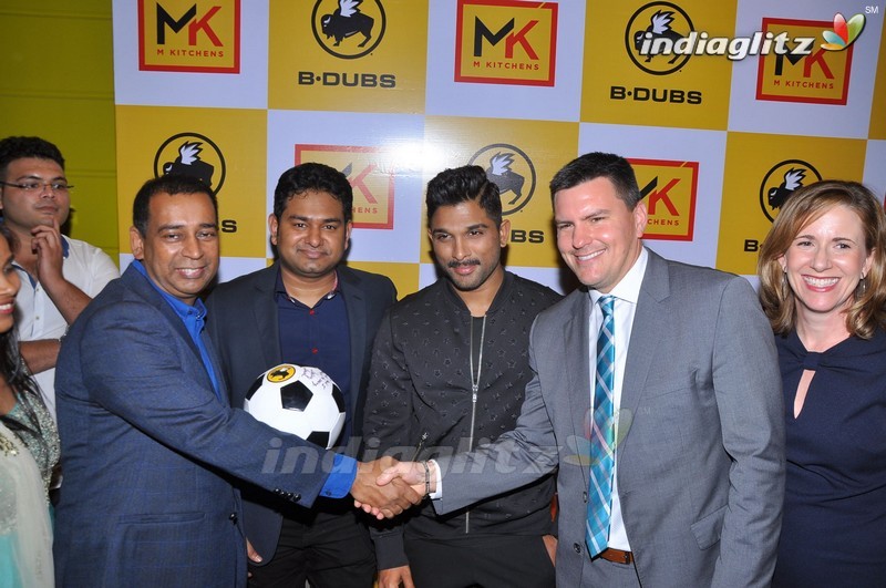 Allu Arjun Launches Buffalo Wild Wings Restaurant