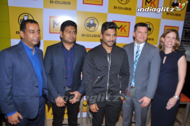 Allu Arjun Launches Buffalo Wild Wings Restaurant