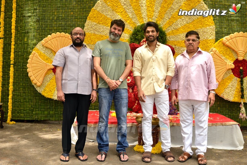 Allu Arjun - Trivikram New Movie Launch