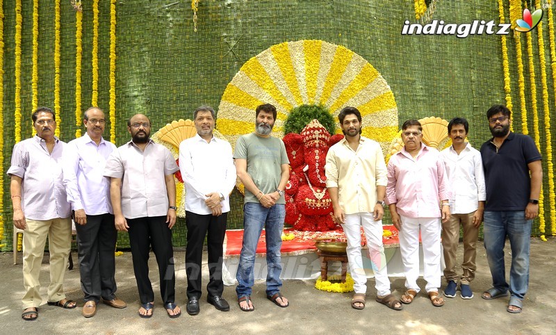 Allu Arjun - Trivikram New Movie Launch