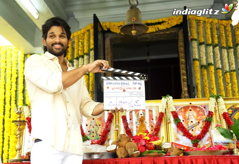 Allu Arjun - Trivikram New Movie Launch