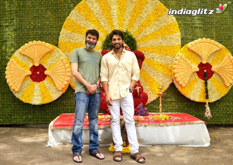 Allu Arjun - Trivikram New Movie Launch