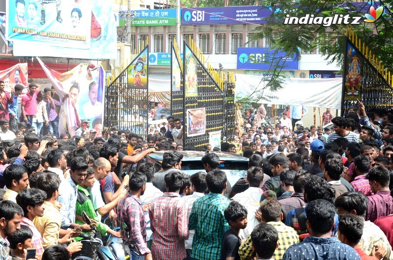 Allu Arjun Watches Naa Peru Surya at Sandhya Theater, Hyd