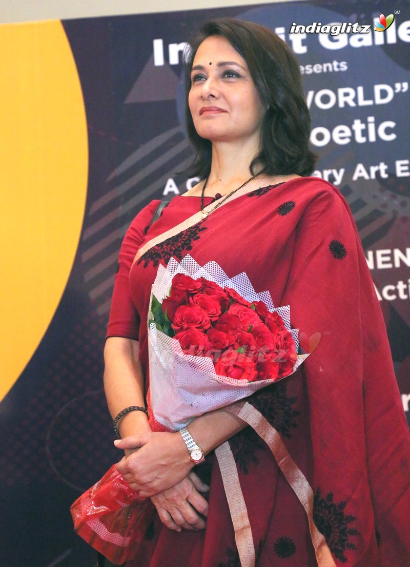 Amala Akkineni Inaugurates Inorbit Galleria Art