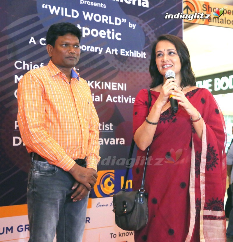 Amala Akkineni Inaugurates Inorbit Galleria Art