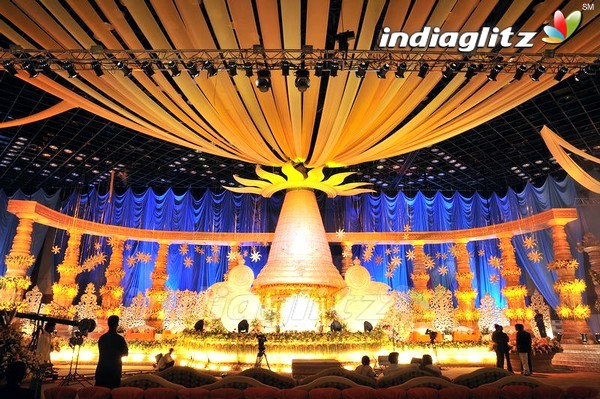 Art Director Anand Sai Wedding Set Designs