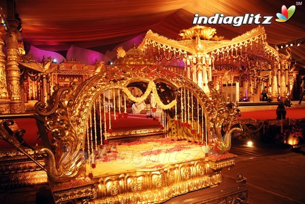 Art Director Anand Sai Wedding Set Designs