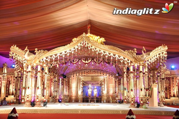 Art Director Anand Sai Wedding Set Designs