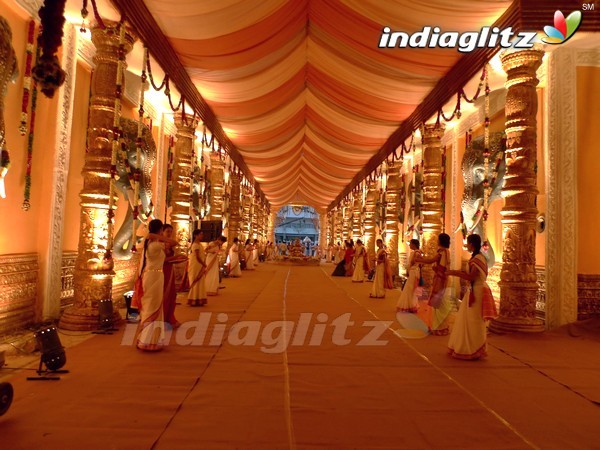 Art Director Anand Sai Wedding Set Designs