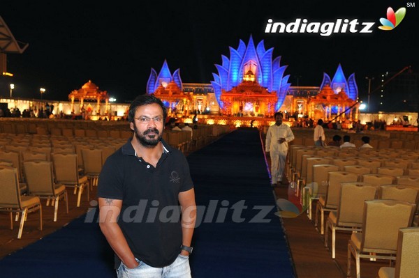 Art Director Anand Sai Wedding Set Designs