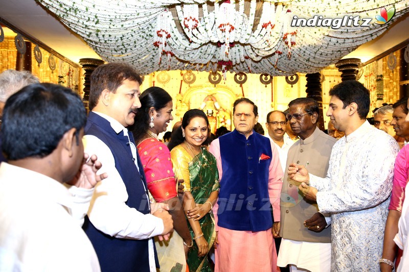 Celebs @ T Subbarami Reddy Grandson Anirudh Wedding Stills