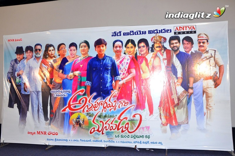 'Annapurnamma Gari Manavadu' Audio Launch