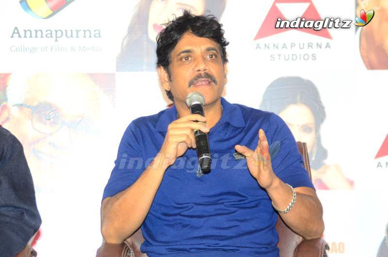 Nagarjuna Press Meet About ANR Awards