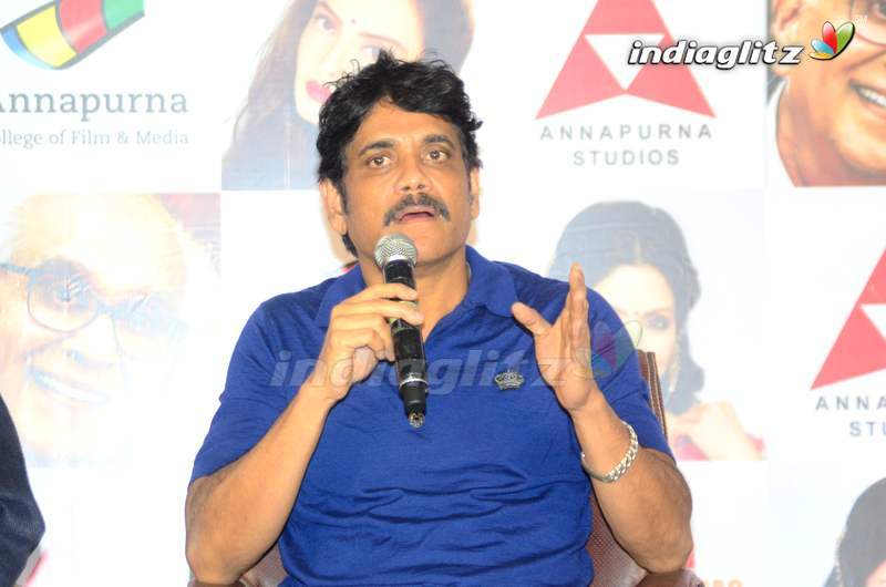 Nagarjuna Press Meet About ANR Awards