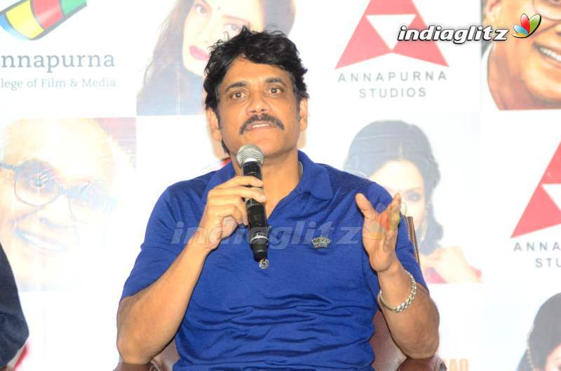 Nagarjuna Press Meet About ANR Awards