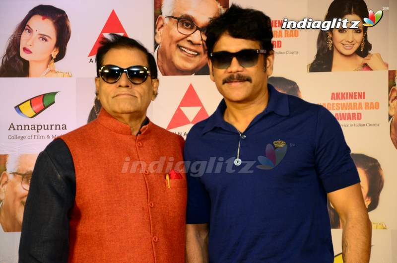 Nagarjuna Press Meet About ANR Awards