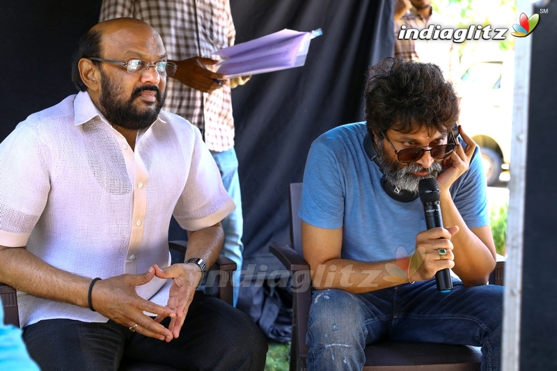 'Aravindha Sametha' On Location