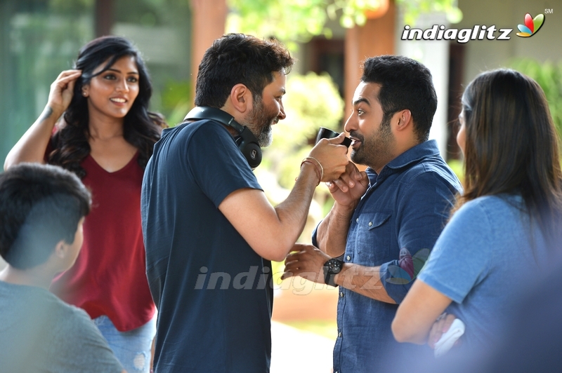 'Aravindha Sametha' On Location