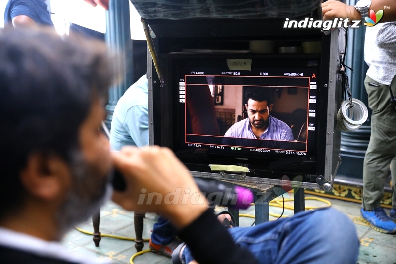 'Aravindha Sametha' On Location