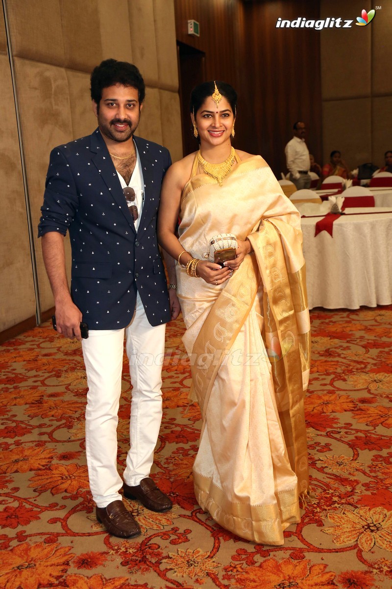 Celebs @ Actress Archana Engagement