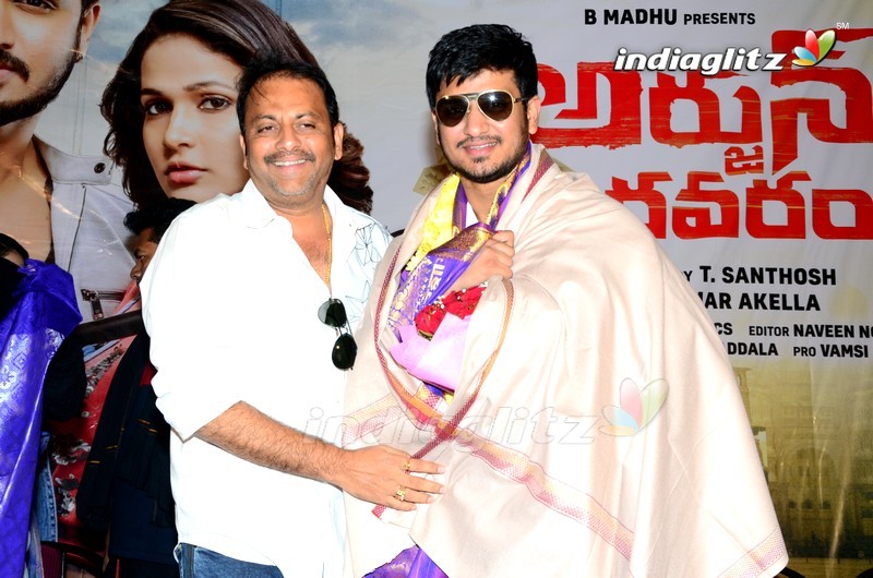 'Arjun Suravaram' Press Meet