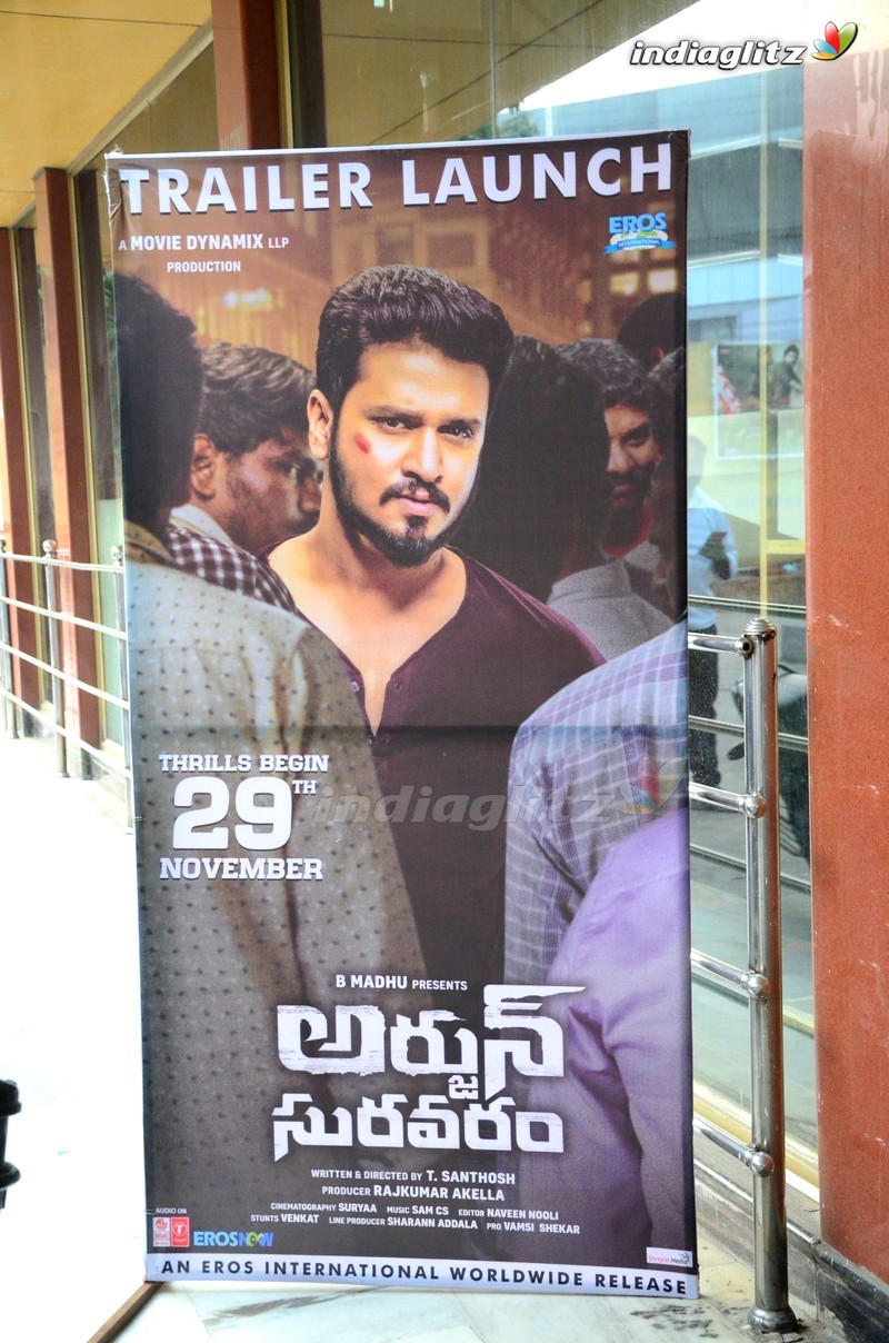 'Arjun Suravaram' Trailer Launch