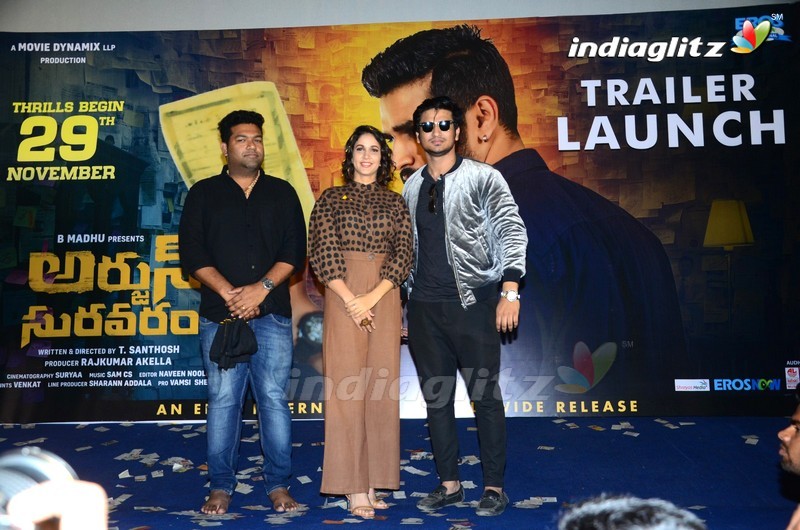 'Arjun Suravaram' Trailer Launch