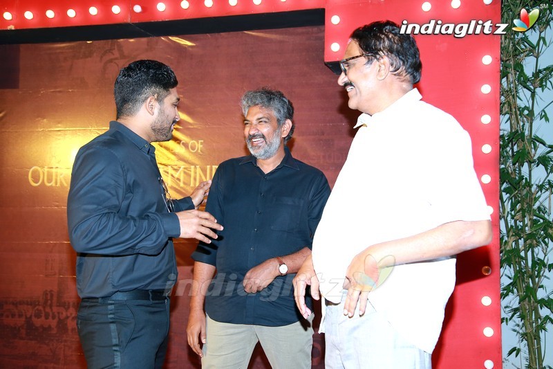 Allu Aravind & Allu Arjun Felicitate Mahanati Team