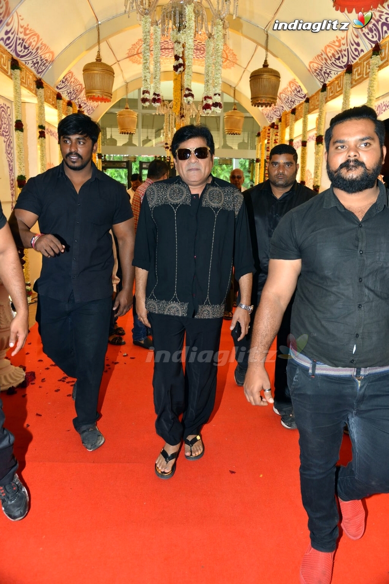 Celebs at Bandla Ganesh Brother's Daughter Wedding