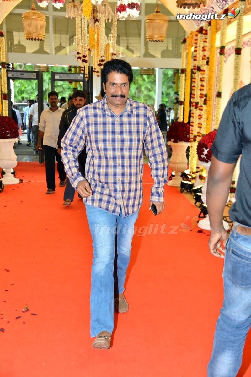 Celebs at Bandla Ganesh Brother's Daughter Wedding