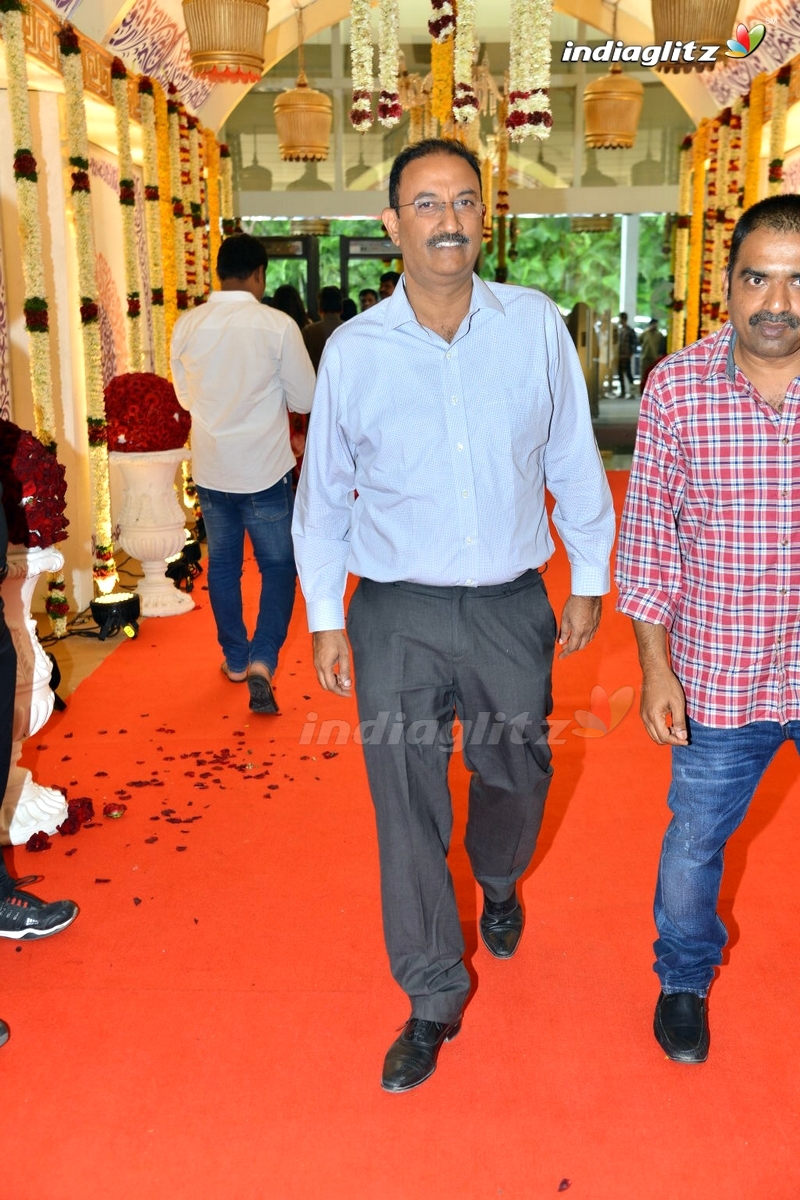 Celebs at Bandla Ganesh Brother's Daughter Wedding