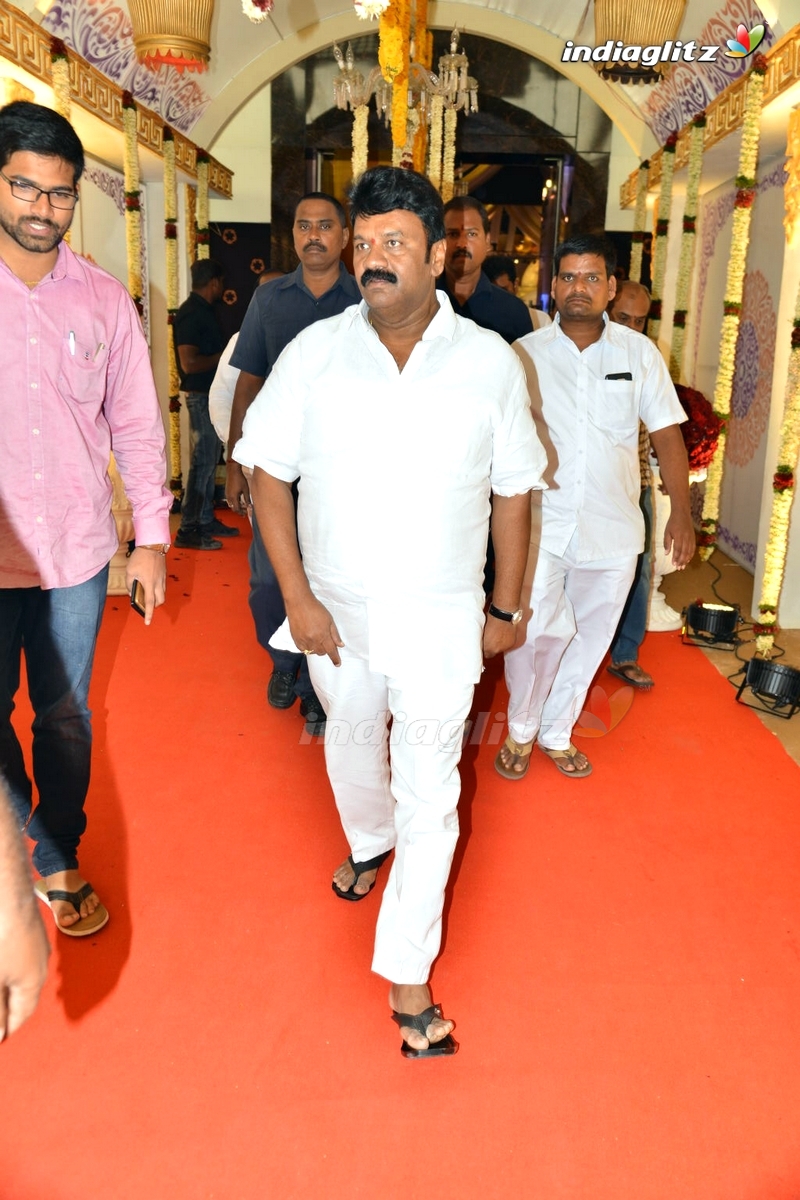 Celebs at Bandla Ganesh Brother's Daughter Wedding