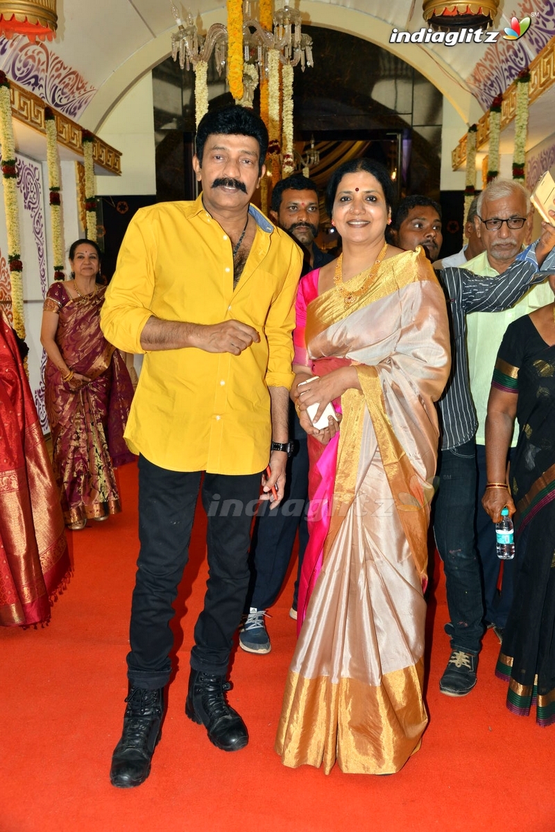 Celebs at Bandla Ganesh Brother's Daughter Wedding