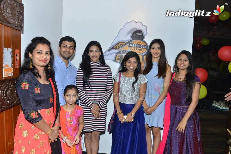 Husharu Heroines Launches Barbeque Restaurant at Banjara Hills