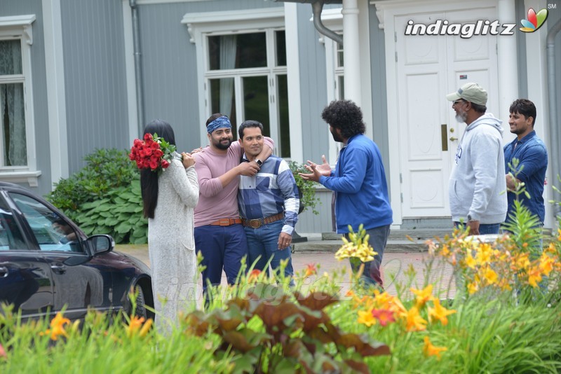 'Balakrishnudu' On Location