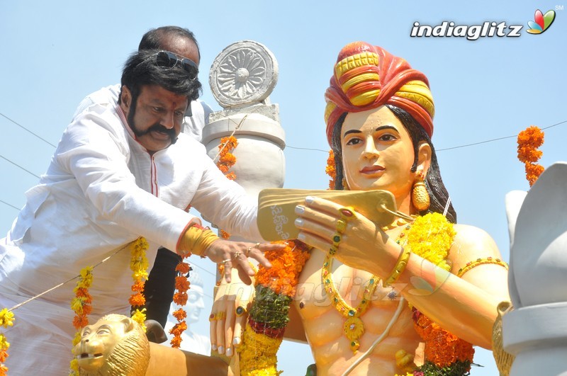 NBK 100 Gautami Putra Satakarni Movie Announcement