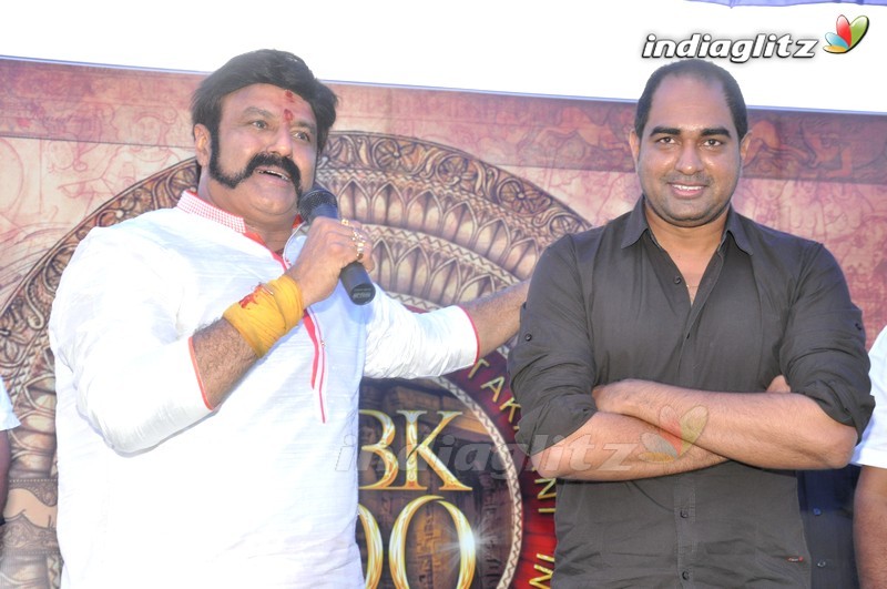 NBK 100 Gautami Putra Satakarni Movie Announcement