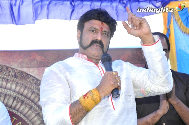 NBK 100 Gautami Putra Satakarni Movie Announcement