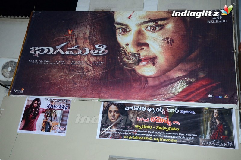 'Bhaagamathie' Success Tour At Rajahmundry