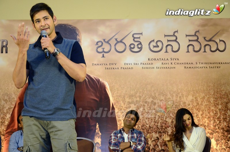 'Bharat Ane Nenu' Success Meet