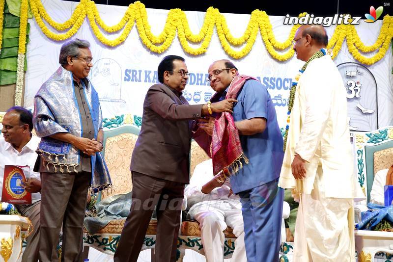 Brahmanandam Felicitated with Guru Shri Award