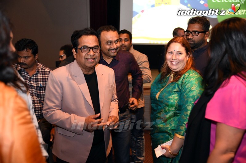 Brahmanandam Felicitated In USA By South Asian Film Fest