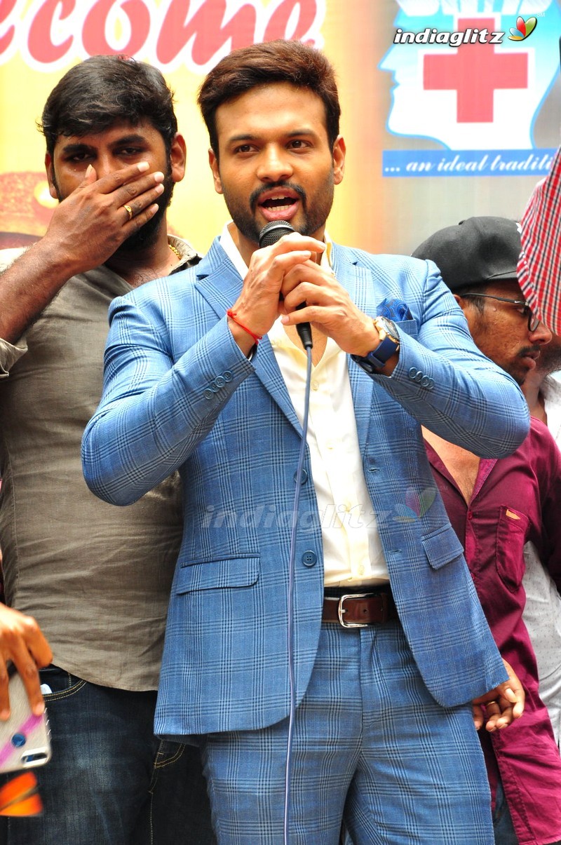 'Brand Babu' Promotions At SIMS College Of Nursing Guntur