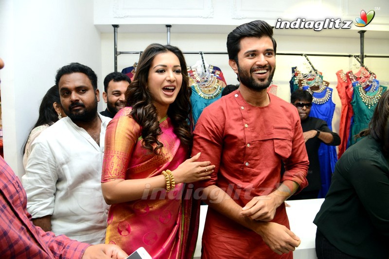 Catherine , Vijay Devarakonda Launches KLM Fashion Mall